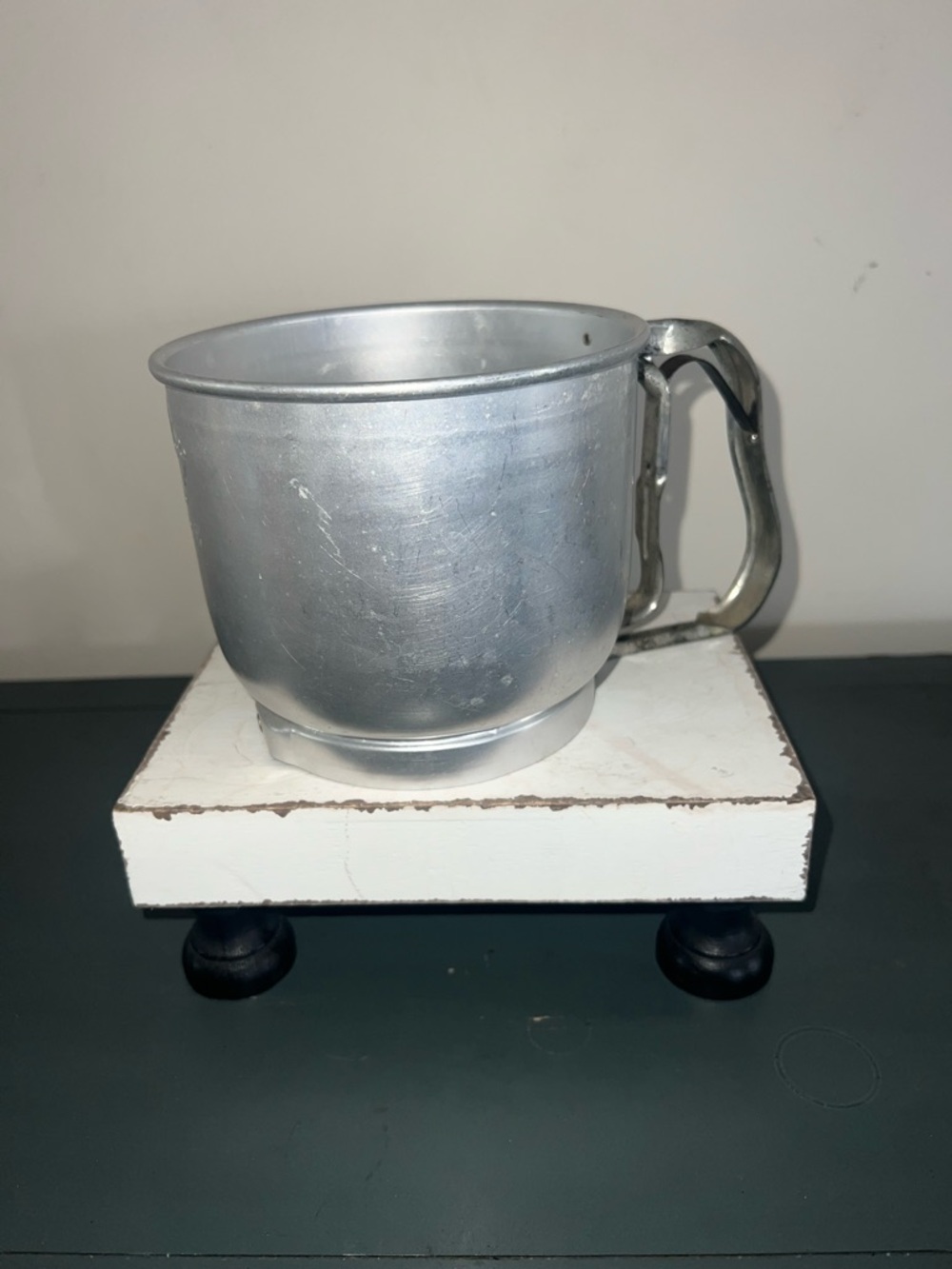 Vintage Working Foley 5 Cup Aluminum Flour Sifter Made in USA